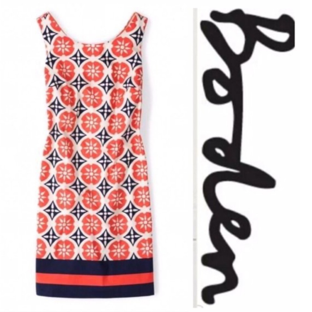 Boden Floral Cotton Summer Sleeveless Dress